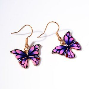 (BI) butterfly earrings
